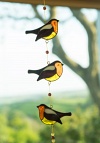 String Of 3 Robin Suncatchers
