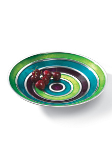 Multicoloured Recycled Enamelled Aluminium Bowl