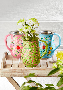 Sanasar Hand Painted Enamel Jug