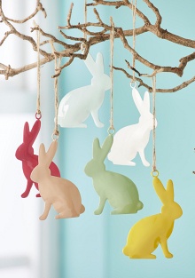 Enamel Rabbit Decoration