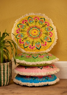 Bohemia Mandala Embroidered Seat Pad